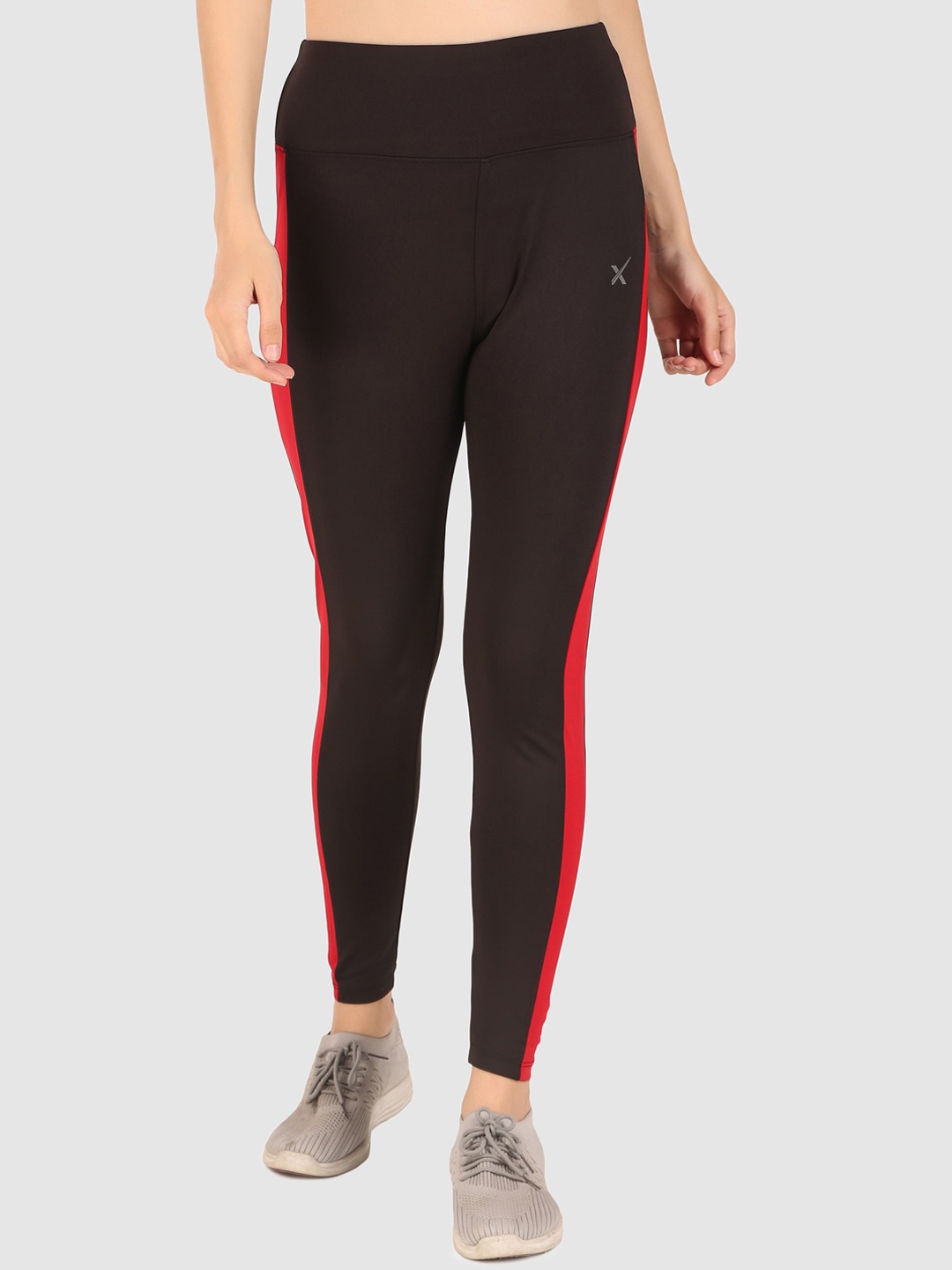 

HRX by Hrithik Roshan Coffee Brown Ankle Length Tights