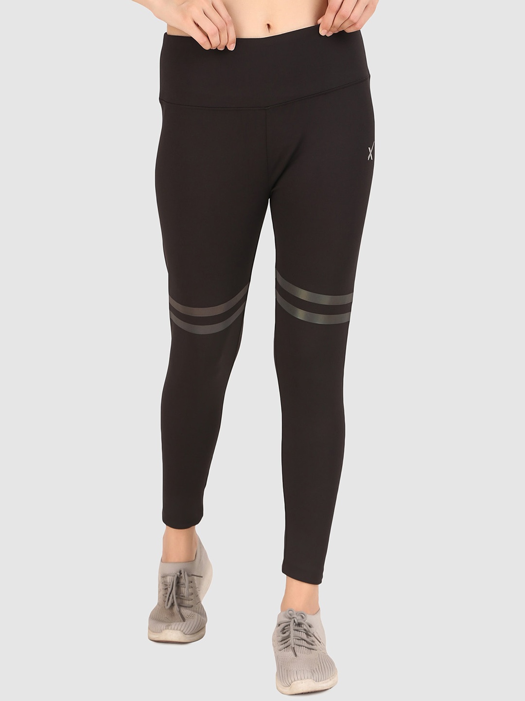 

HRX by Hrithik Roshan Ankle Length Training Tights, Black