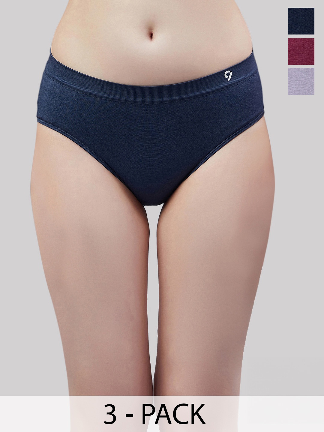 

C9 AIRWEAR Pack Of 3 Seamless Hipster Briefs, Lavender