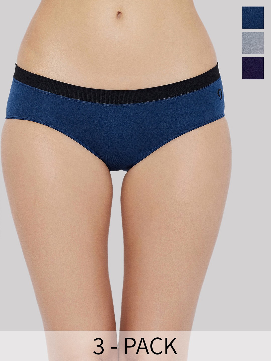 

C9 AIRWEAR Pack Of 3 Seamless Bikini Briefs, Blue