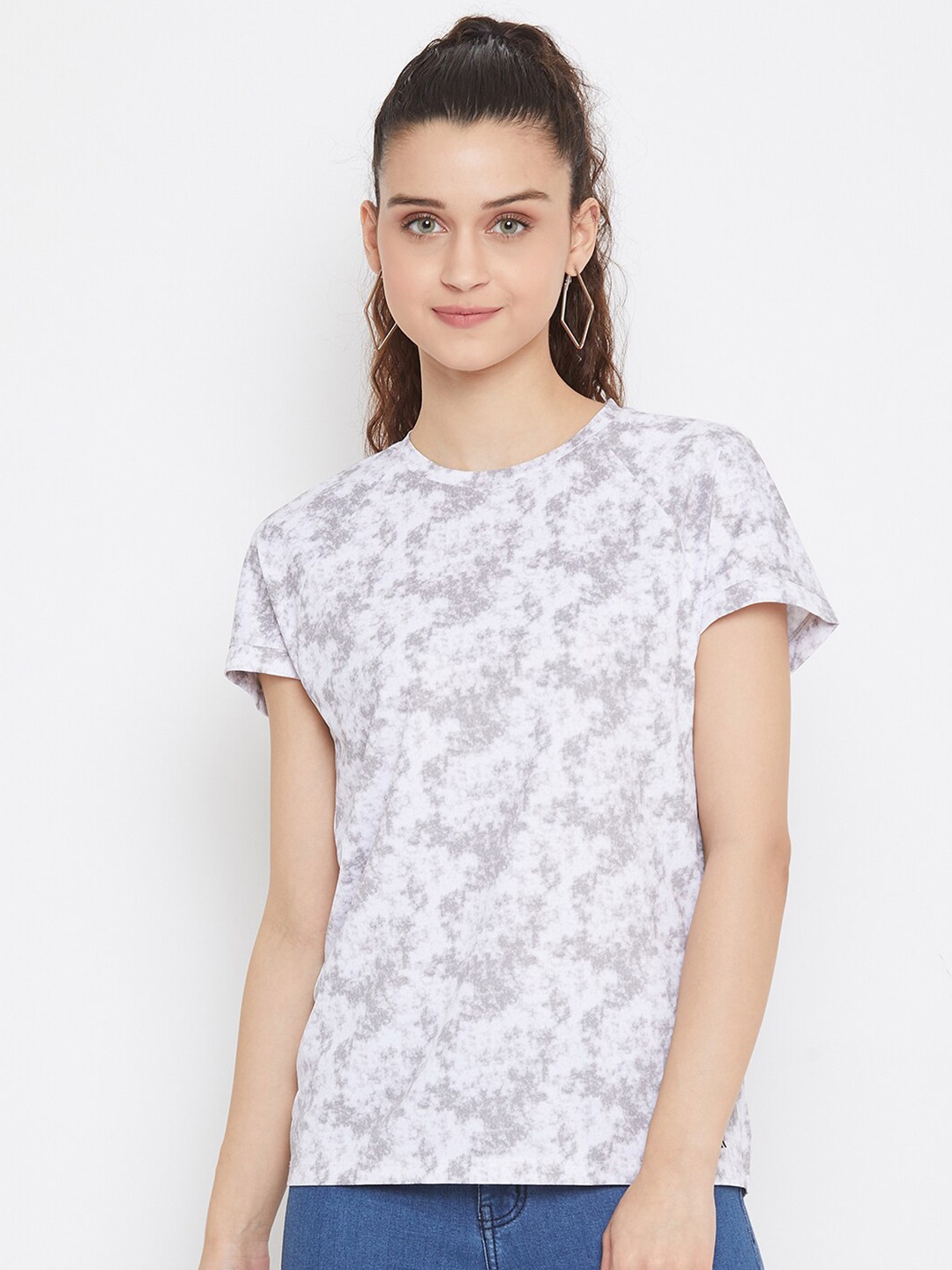 

URKNIT Tie and Dyed T-Shirt, Grey