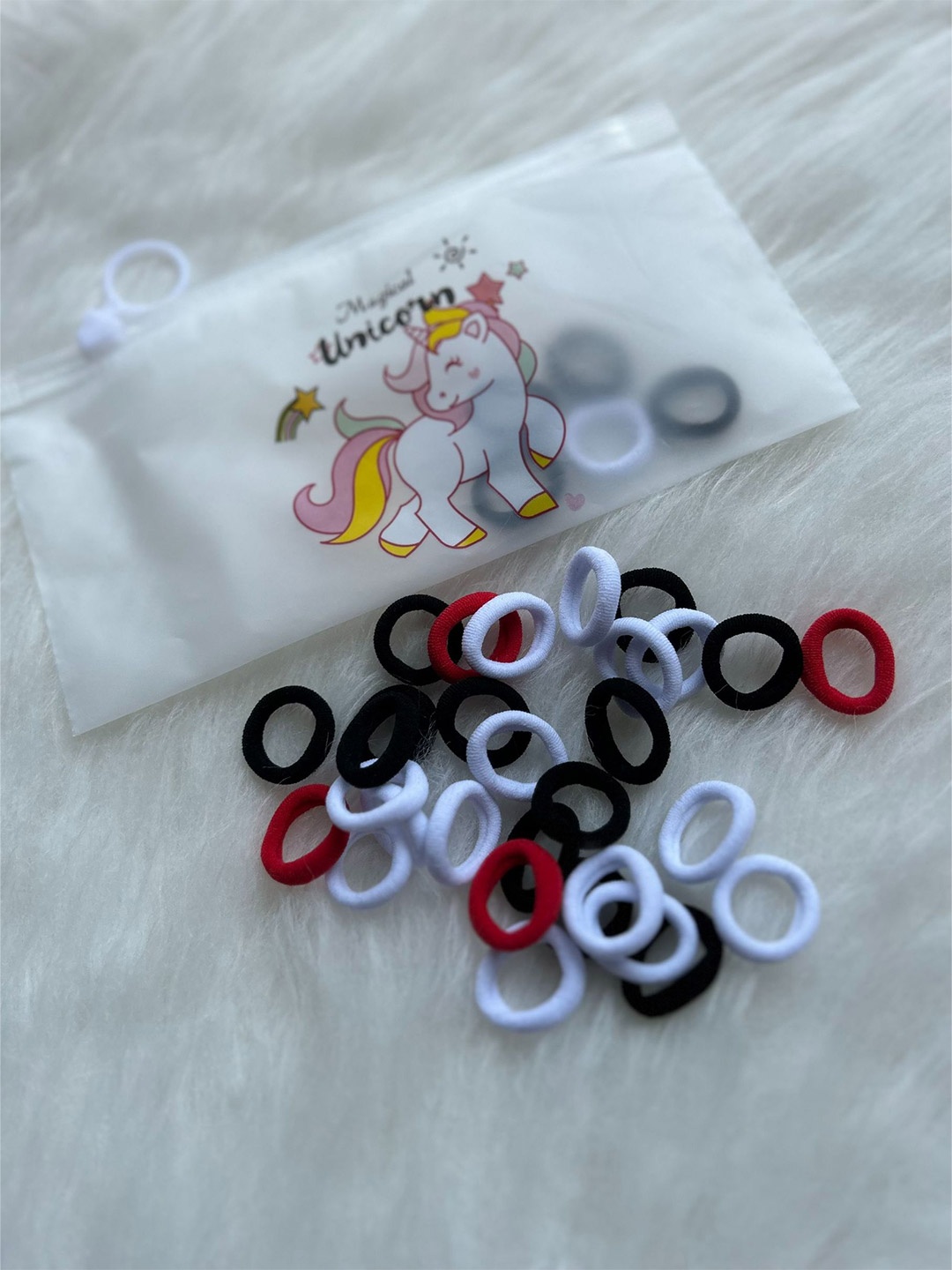 

CHANDERKASH Set Of 12 Assorted Ponytail Holders