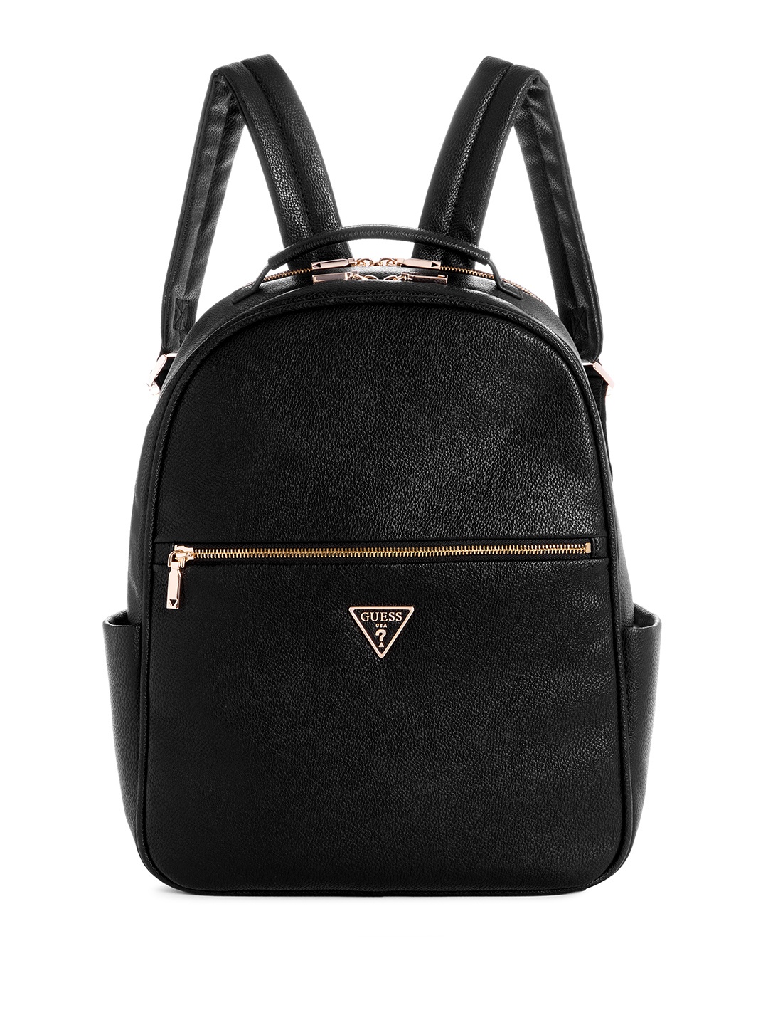 

GUESS Women Textured Medium-Sized Backpack 19L, Black