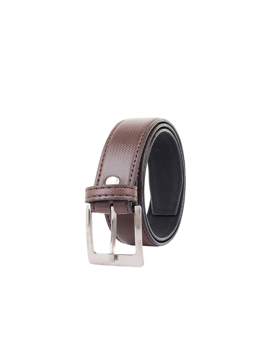 

Zacharias Men Synthetic Leather Belt, Black