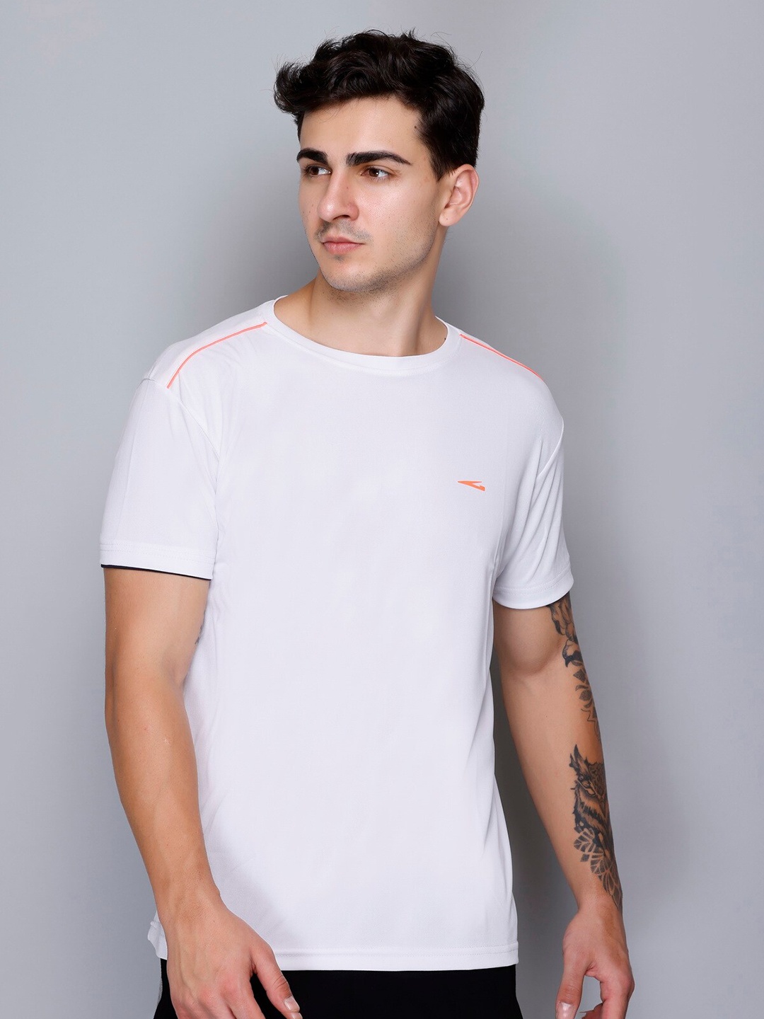 

GDX Sports Round Neck Dri-FIT T-shirt, White