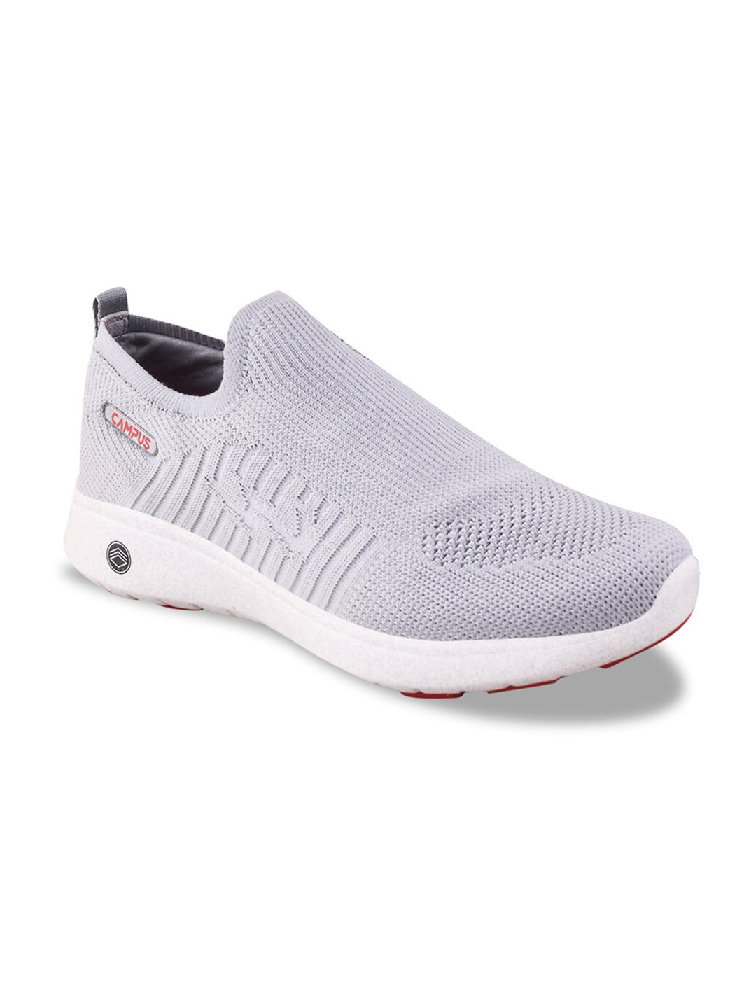 

Campus Men Textile Walking Marking Shoes, Grey