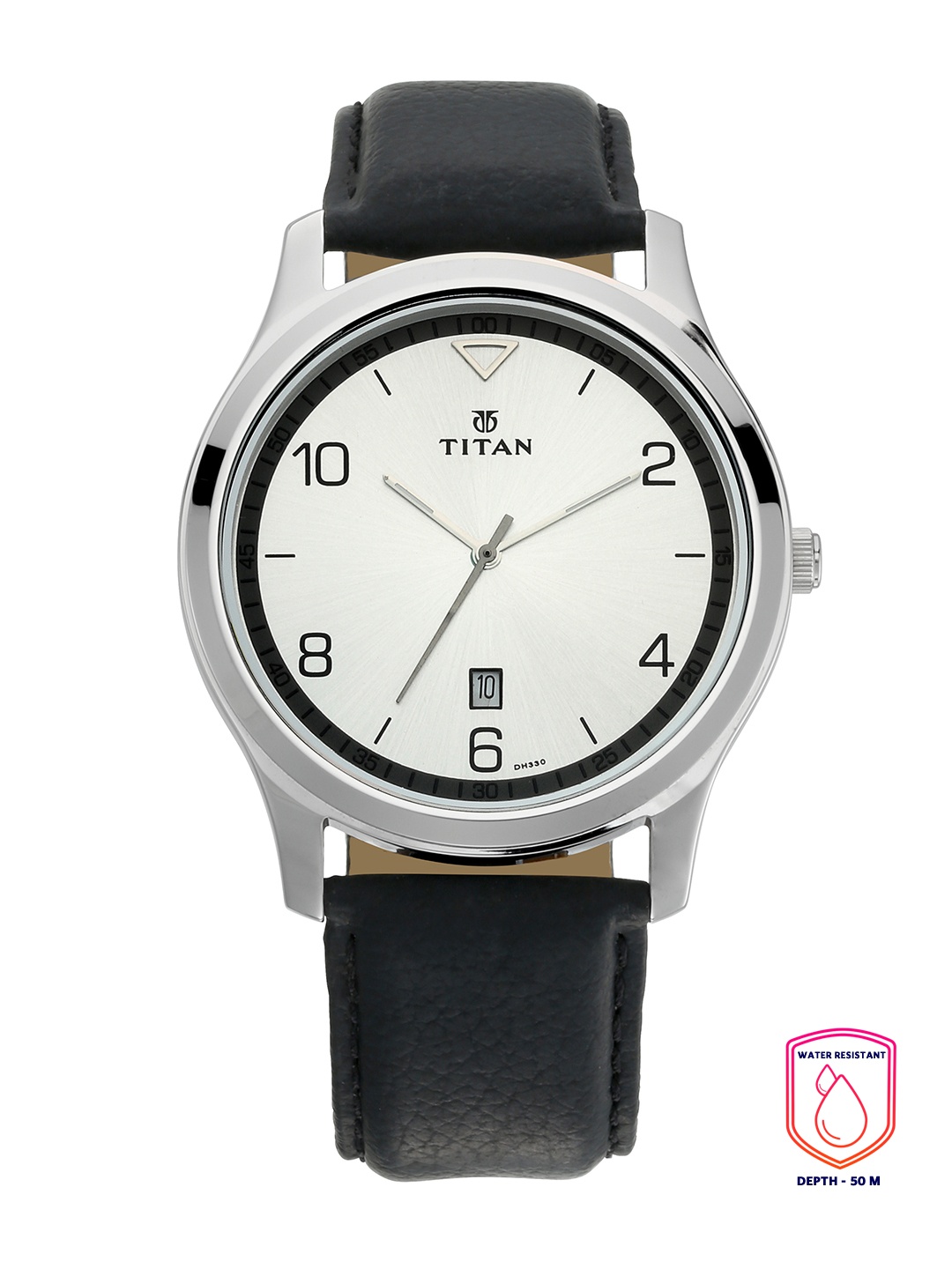 

Titan Workwear Men Silver Analogue watch NL1770SL01