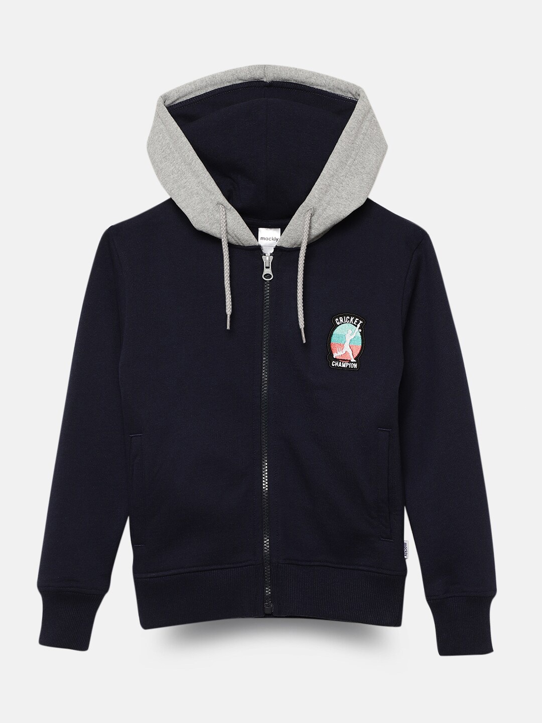 

mackly Boys Hooded Sweatshirt, Navy blue