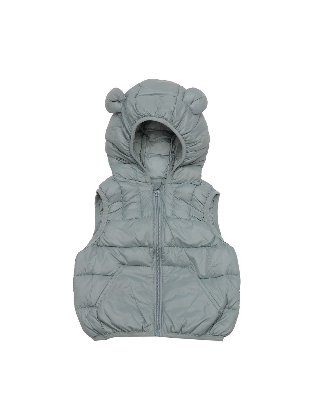 

Lil Lollipop Kids Lightweight Outdoor Puffer Jacket, Grey