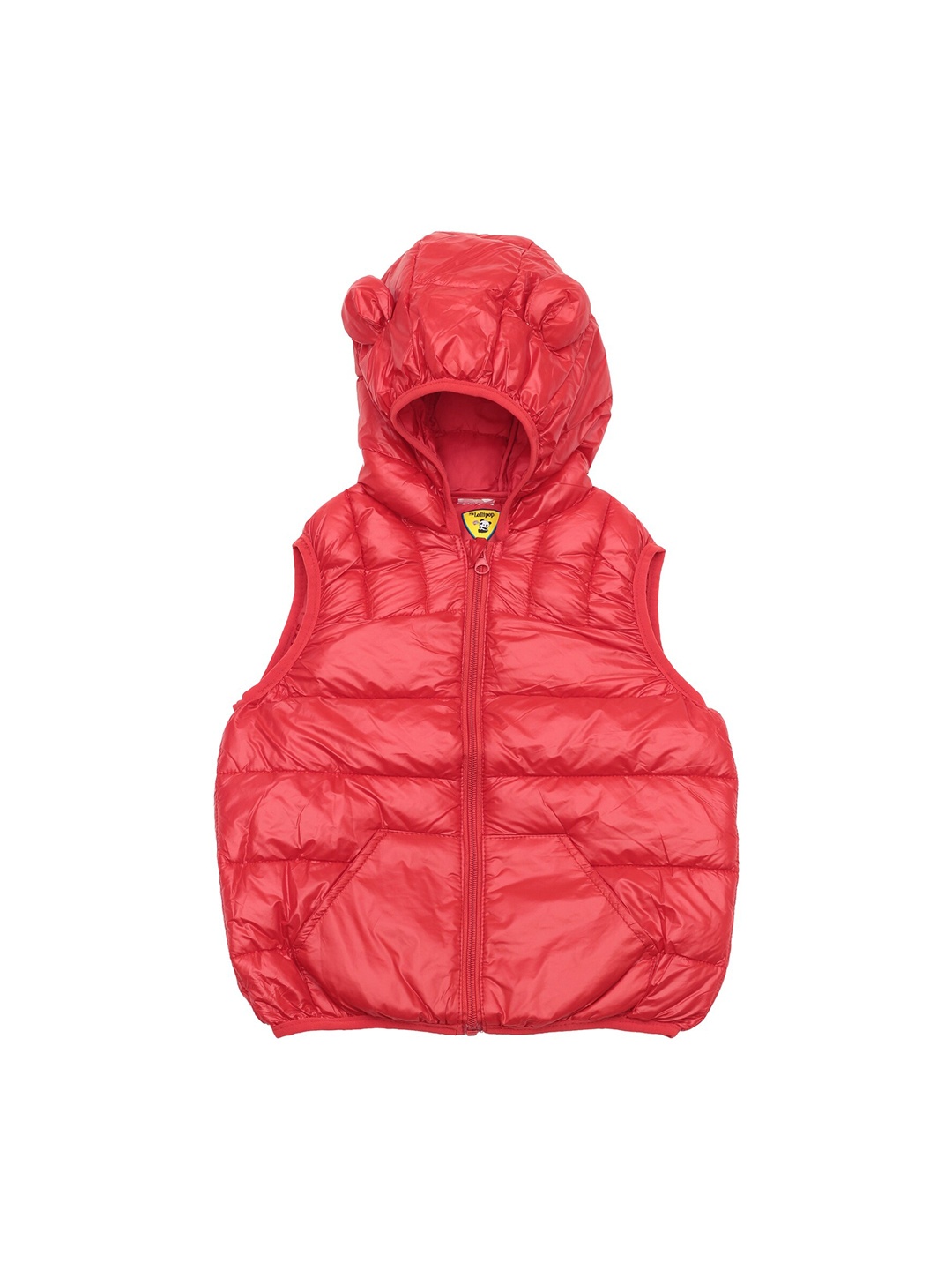 

Lil Lollipop Kids Lightweight Outdoor Puffer Jacket, Red