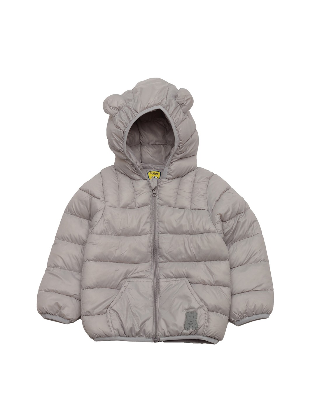 

Lil Lollipop Kids Lightweight Puffer Jacket, Grey