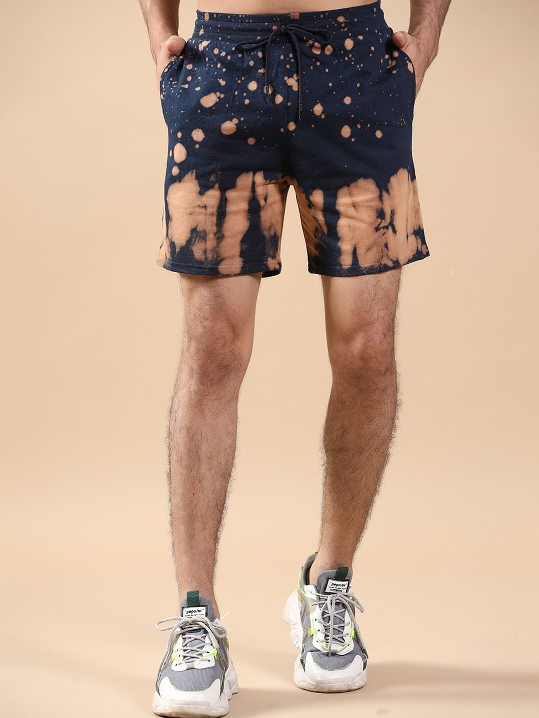 

Tistabene Abstract Printed Mid Rise Shorts, Blue