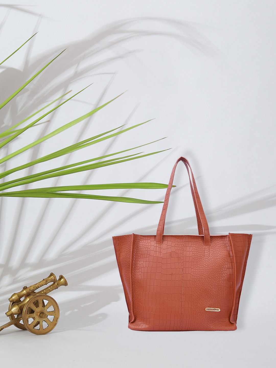 

Bagsy Malone Animal PU Oversized Tote Bag, Tan