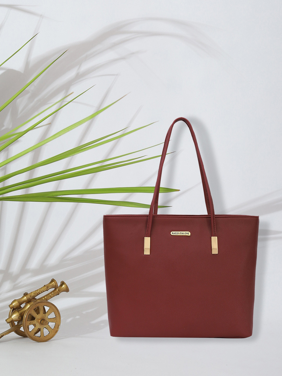

Bagsy Malone Shopper Shoulder Bag, Maroon