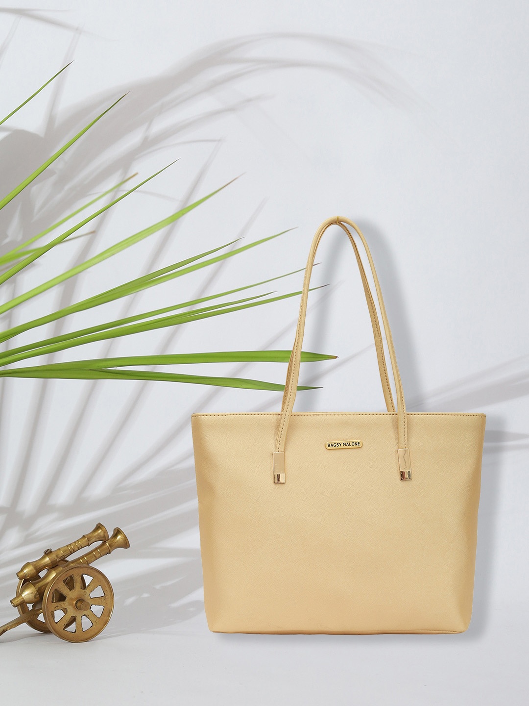 

Bagsy Malone Structured Shoulder Bag, Cream