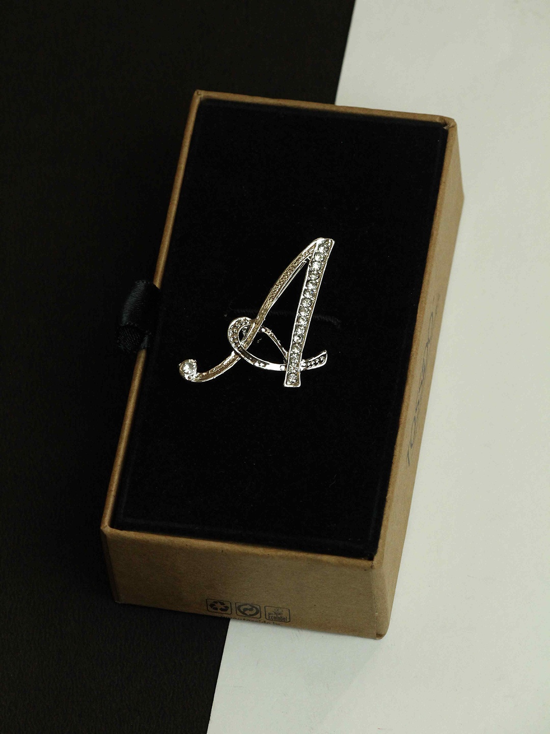 

Tossido Alphabet A Brooch, Silver