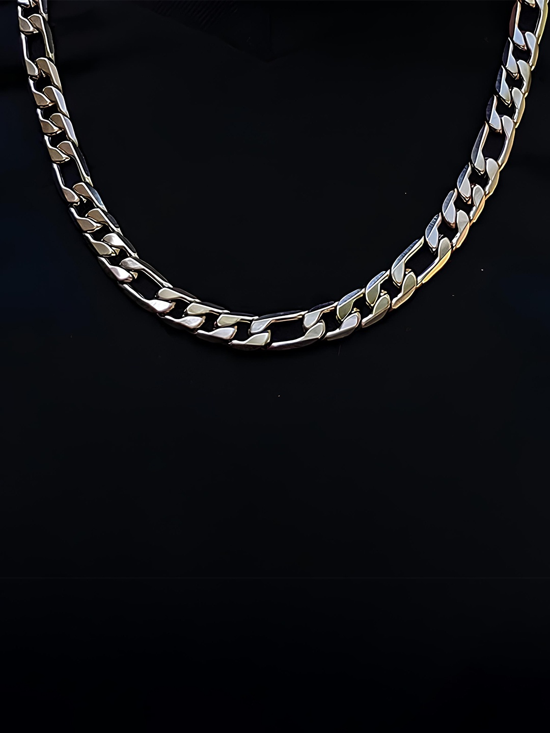 

KARISHMA KREATIONS Stainless Steel Silver Plated Chain