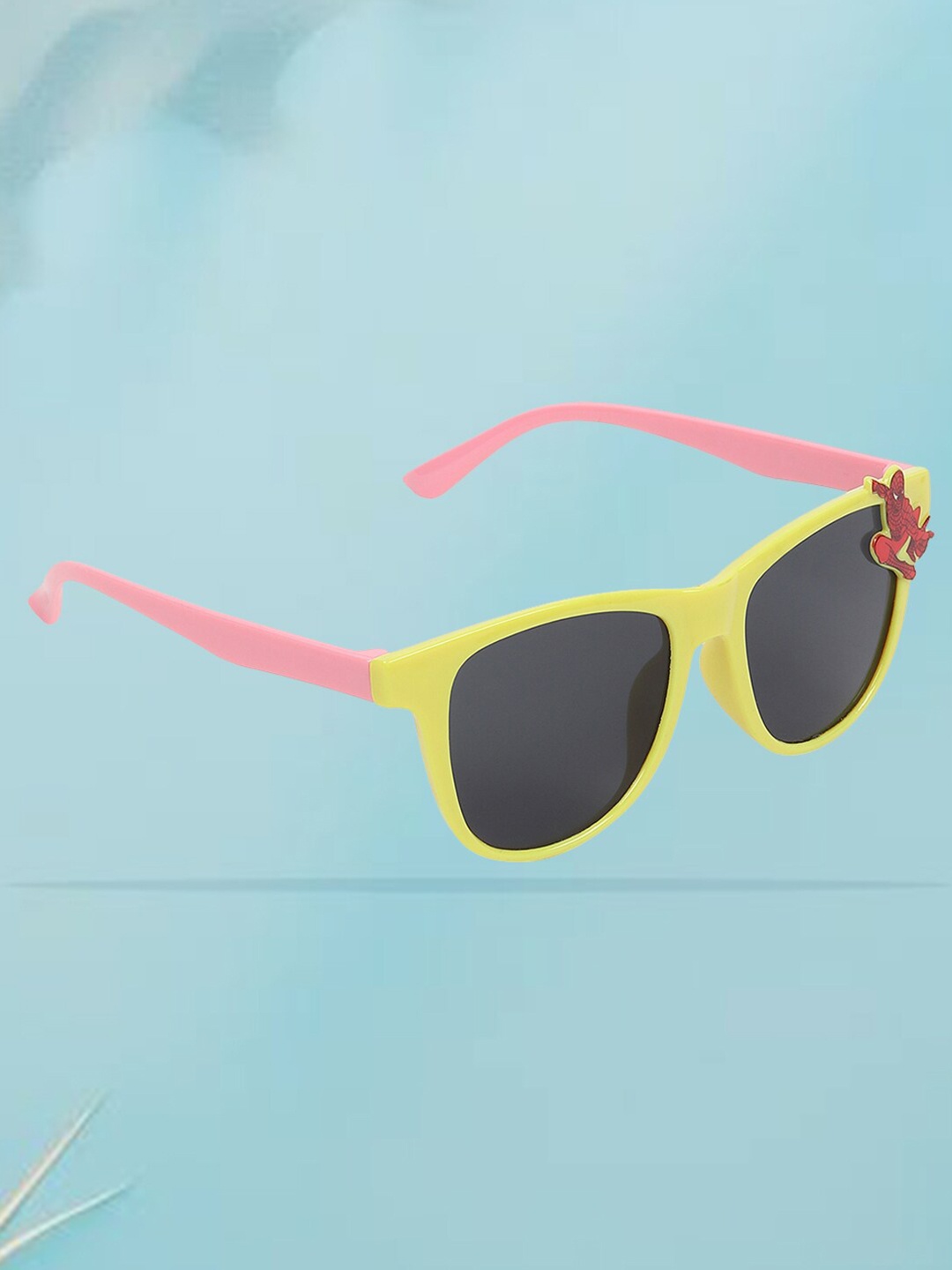 

FROGGY Kids Wayfarer Sunglasses with UV Protected Lens FGK-296-YL, Black