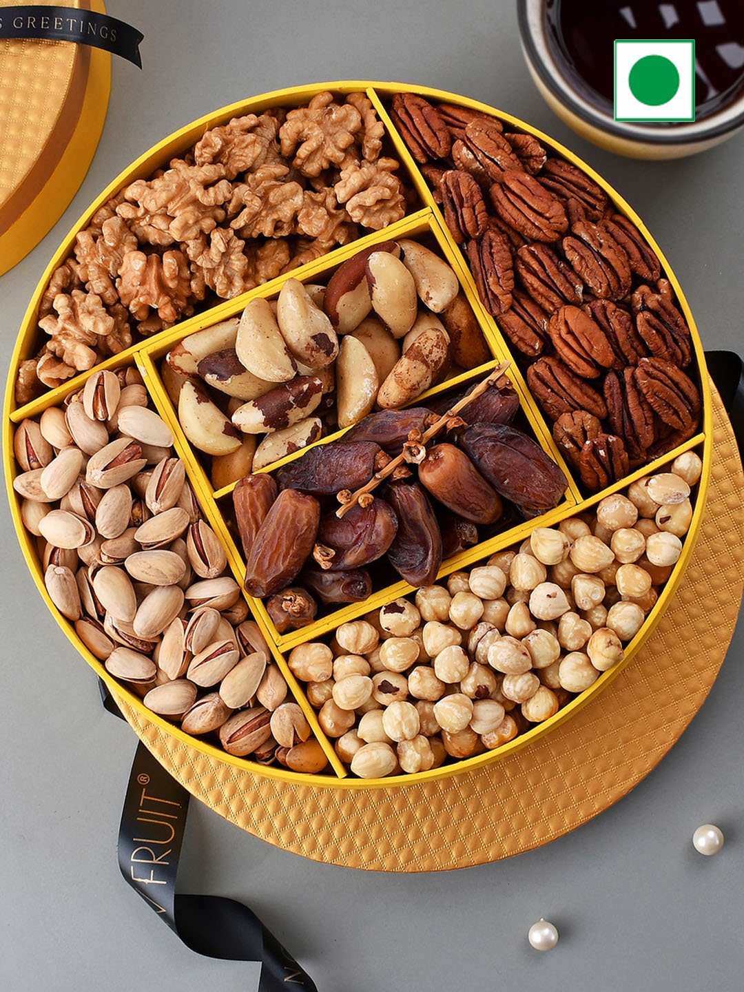 

RawFruit Nuts & Dried Fruits Gift Pack For Diwali, Assorted