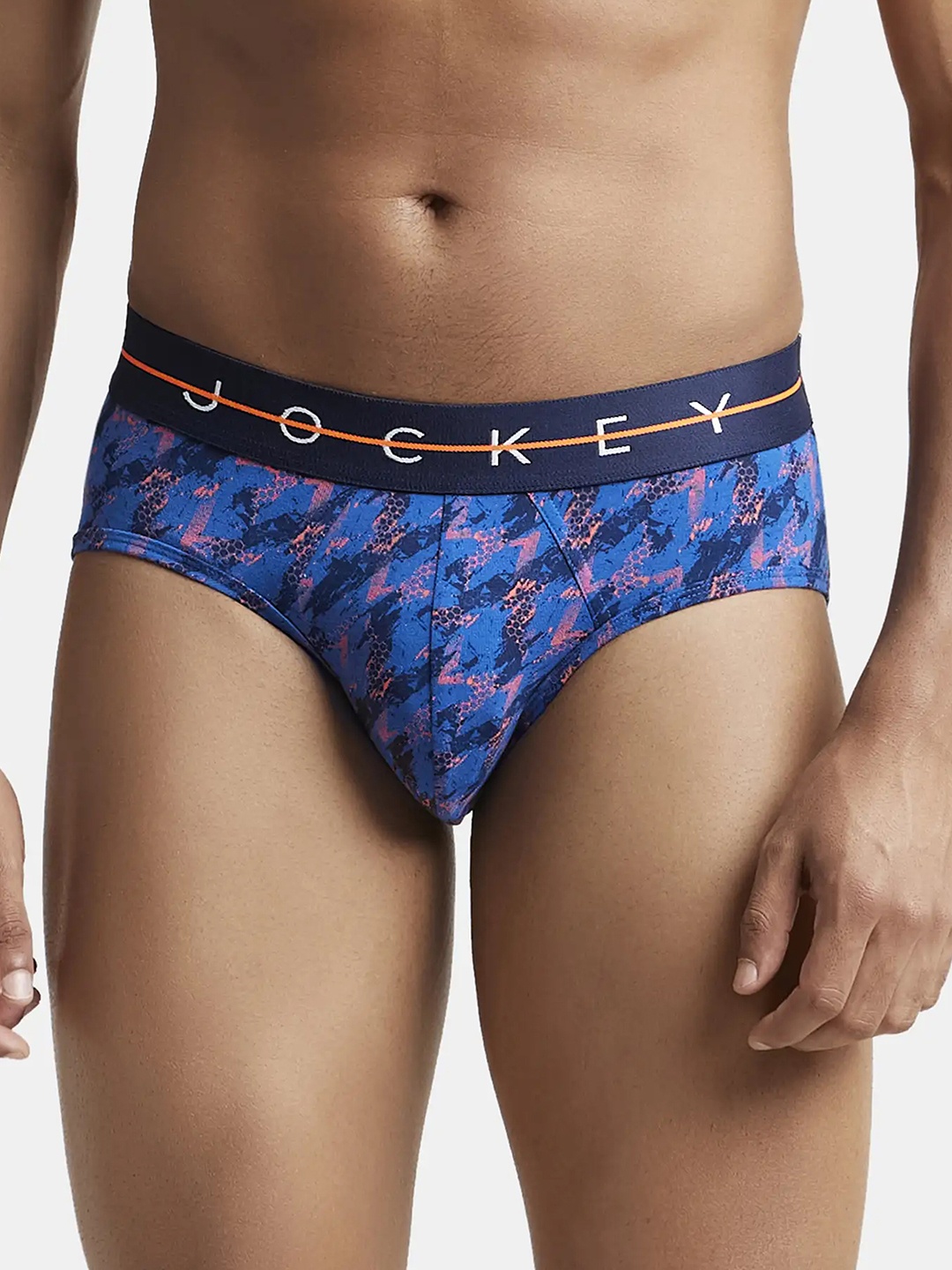 

Jockey Men Mid Rise Basic Briefs NY01-0101-NVWHO, Navy blue