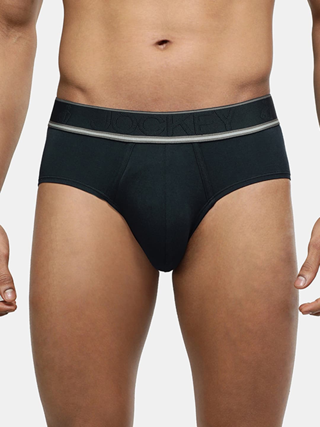 

Jockey HG15 Men Mid-Rise Stay Fresh Basic Briefs HG15-0101-TNAVY, Navy blue