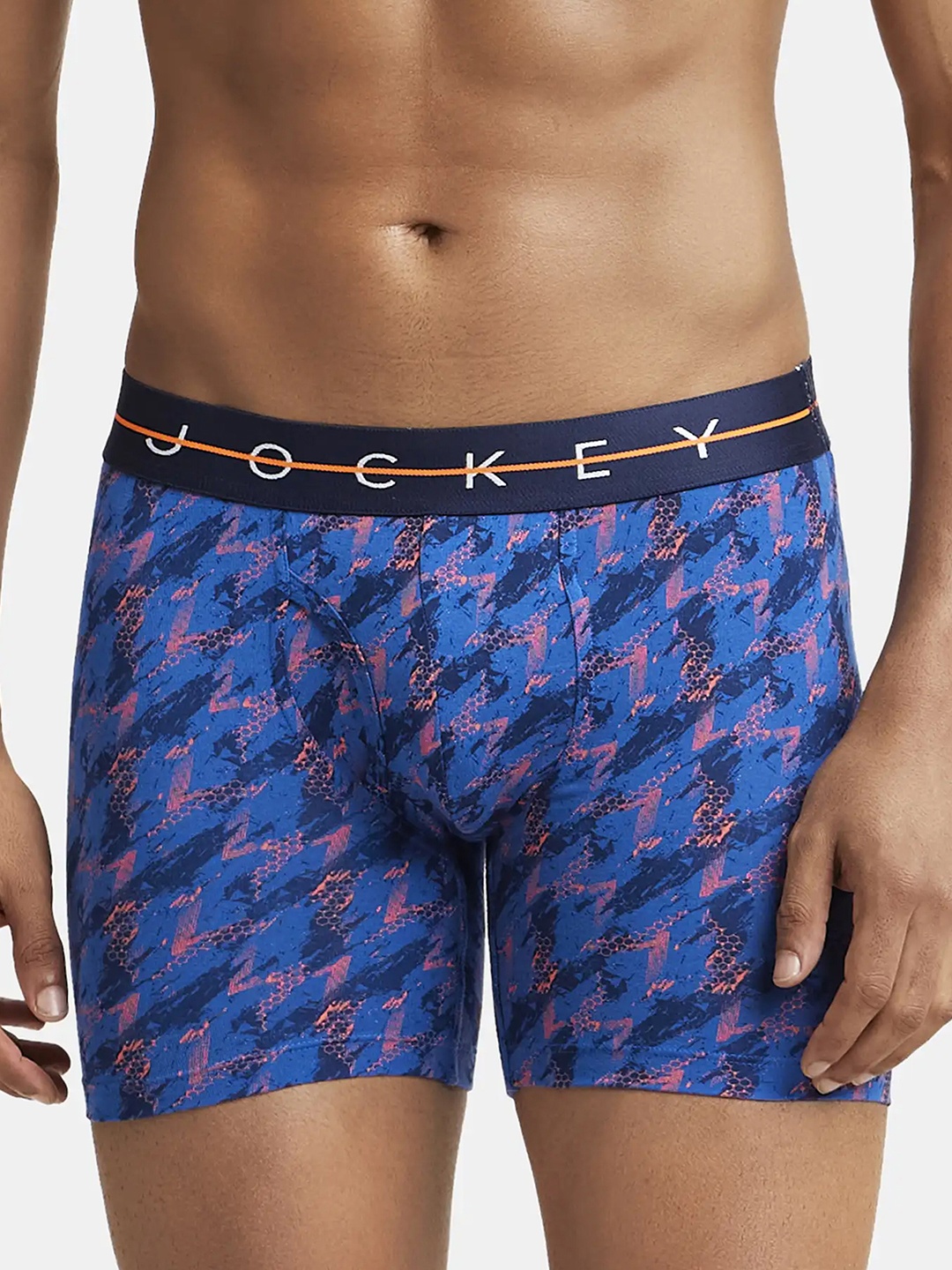 

Jockey Printed Trunk NY03-0101-NVWHO, Navy blue