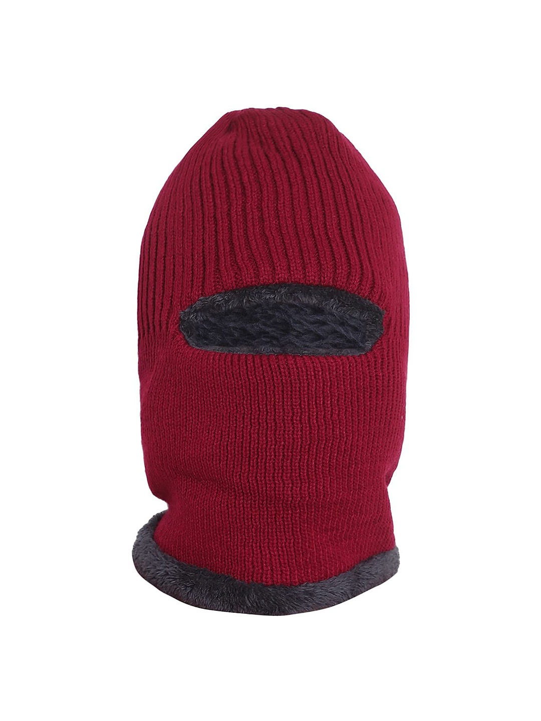 

Zacharias Men Maroon & Grey Woollen