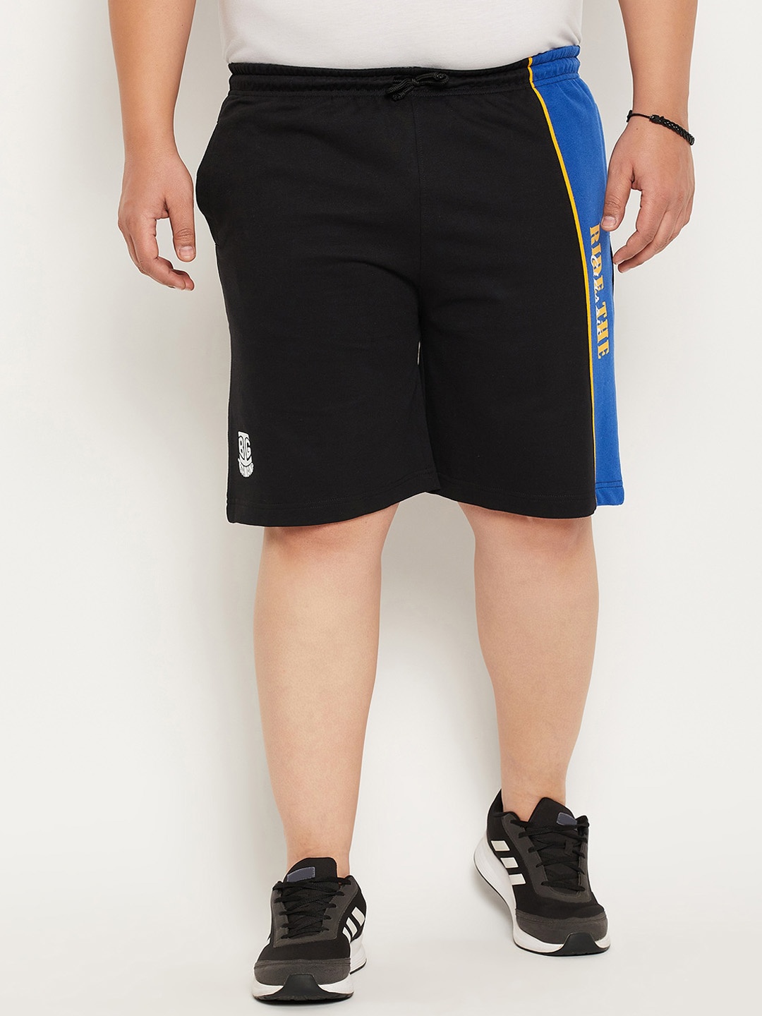 

bigbanana Men Plus Size Antimicrobial Technology Shorts, Black