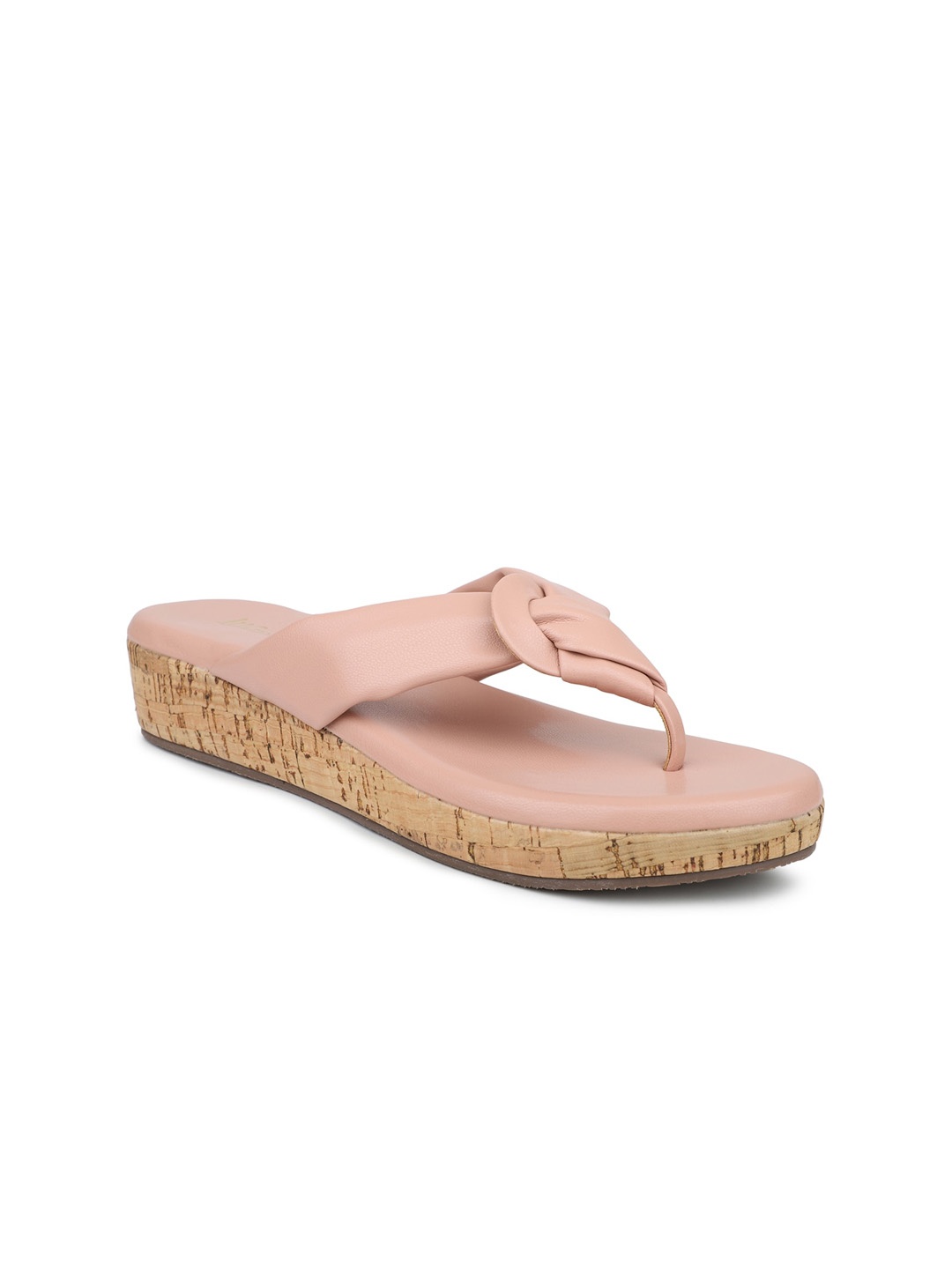 

Inc 5 Open Toe Comfort Heels, Peach