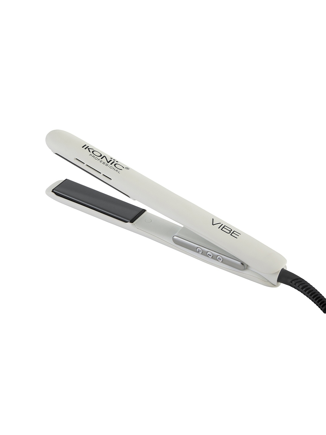 

Ikonic Professional Vibe Hair Straightener with Ceramic Floating Plates & AI Technology - White