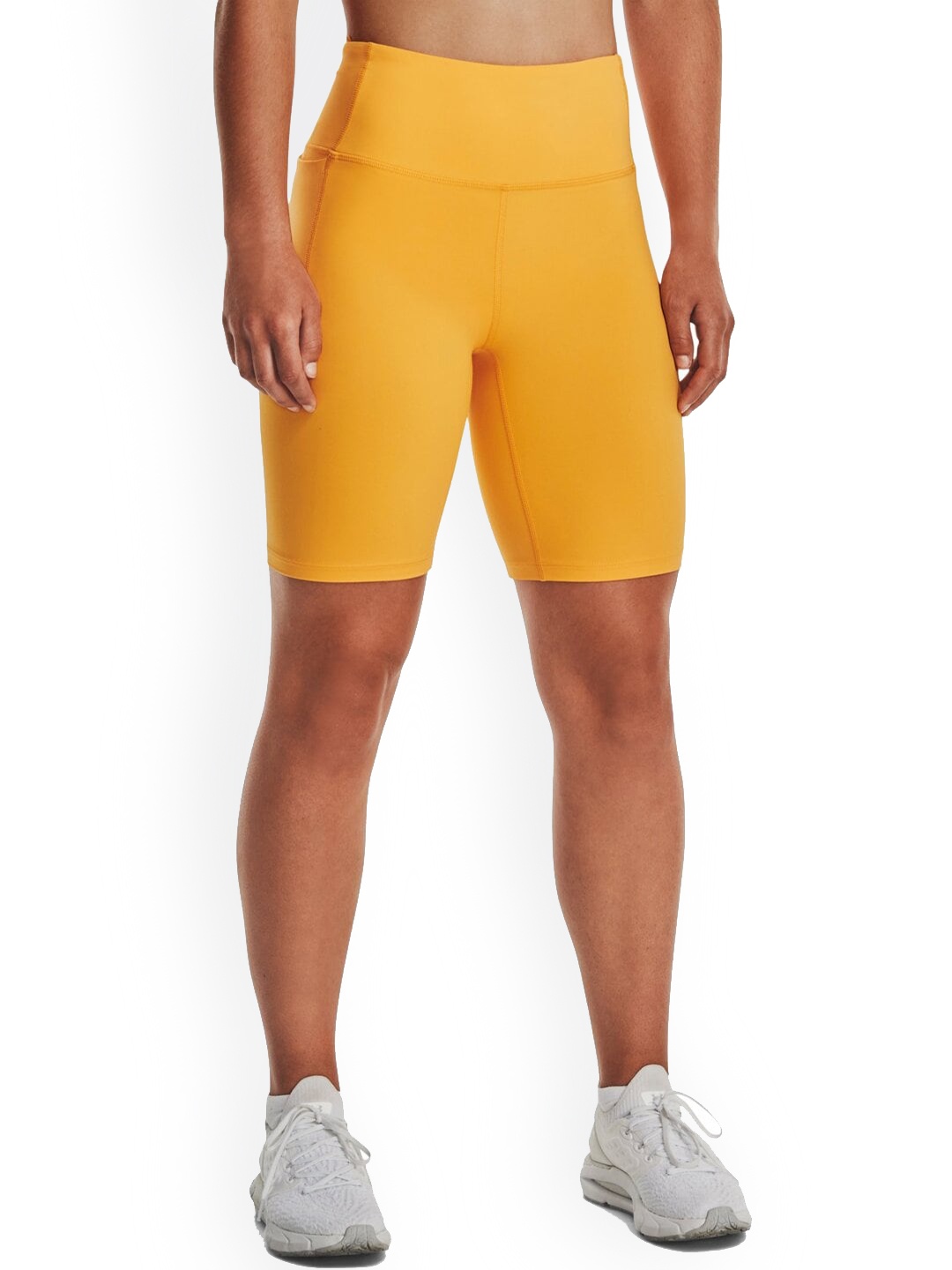 

UNDER ARMOUR Women Slim-Fit Shorts, Yellow