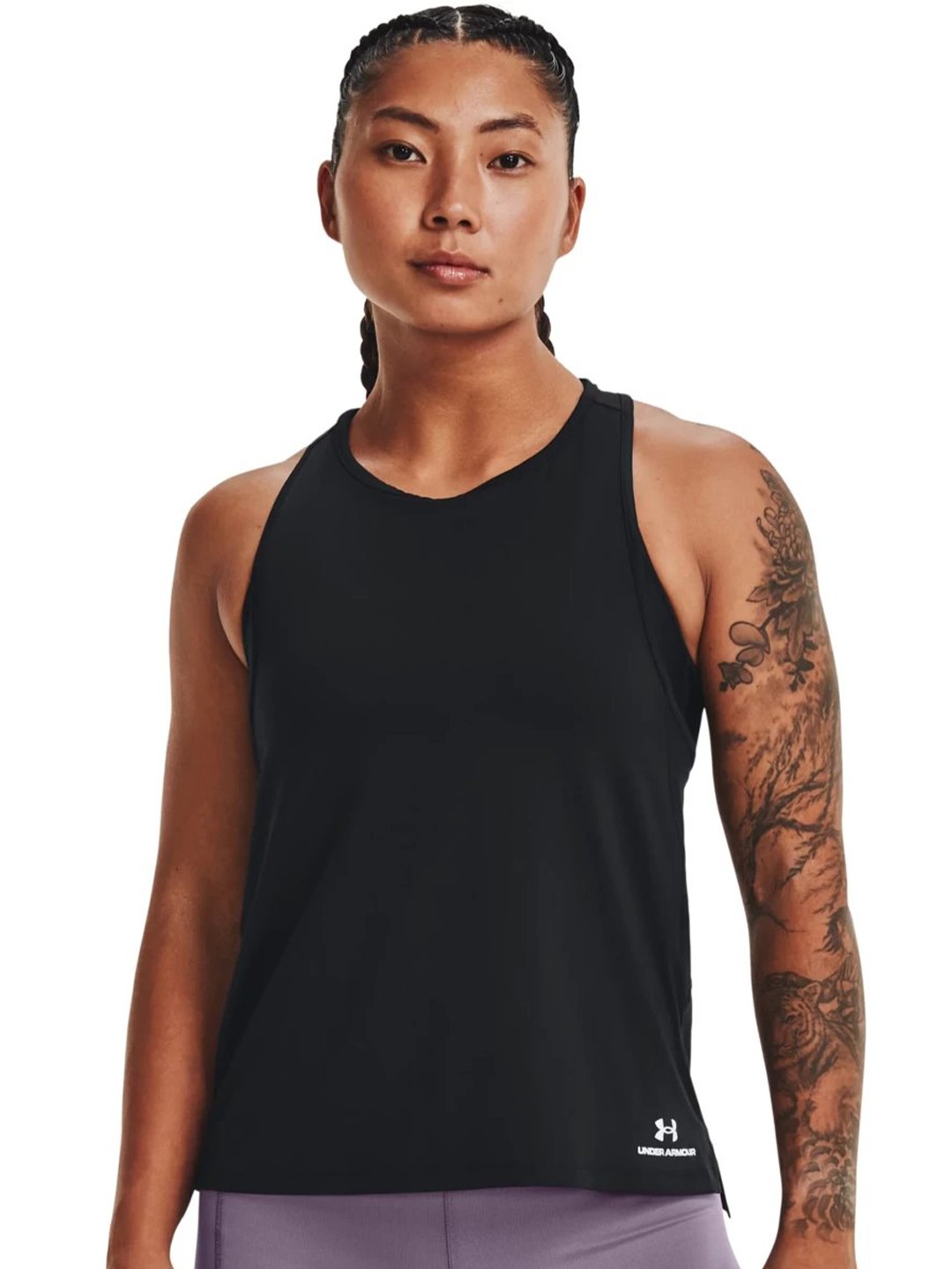 

UNDER ARMOUR Rush Energy Tank T-shirt, Black
