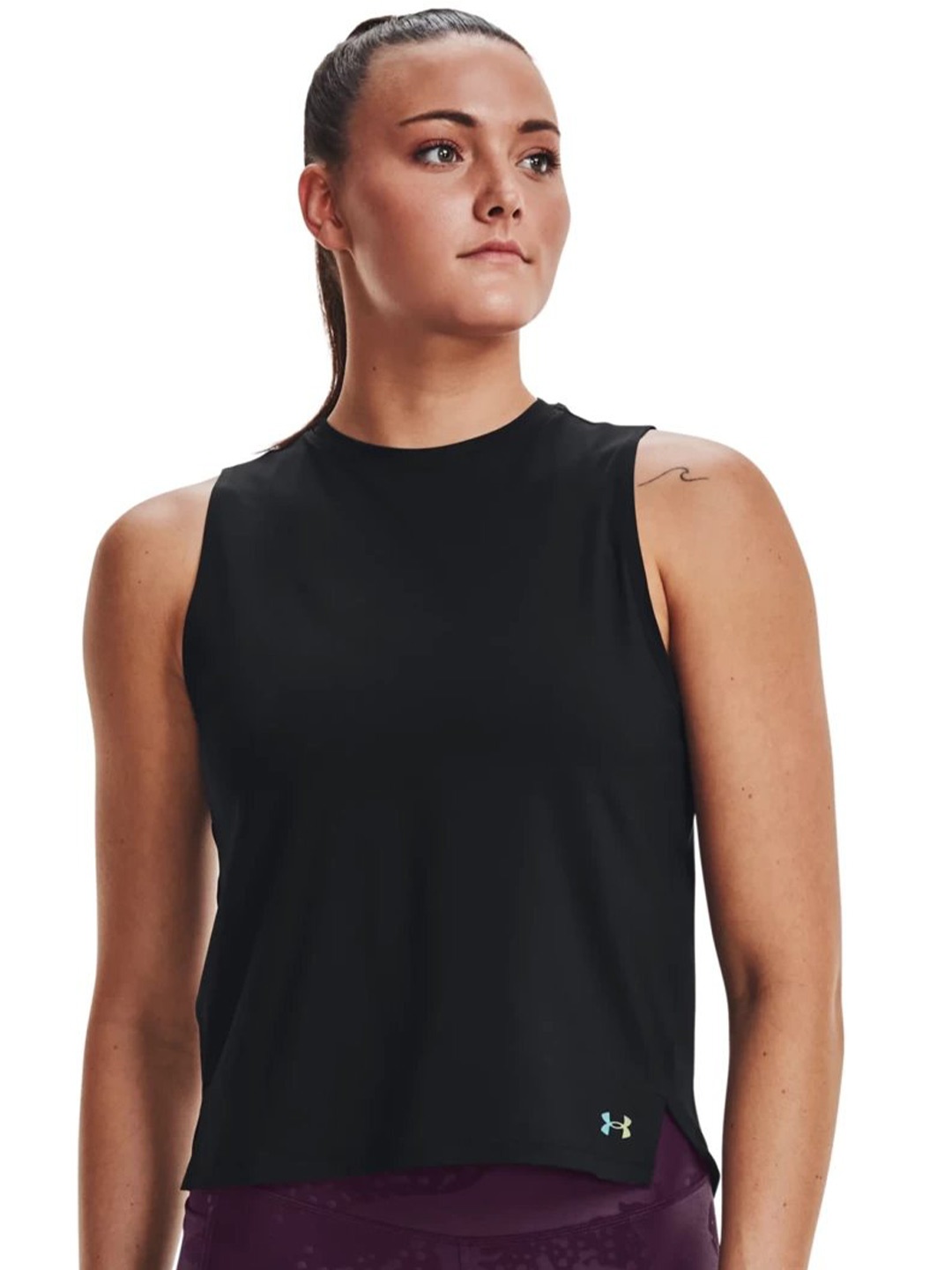 

UNDER ARMOUR Rush Tank T-shirt, Black