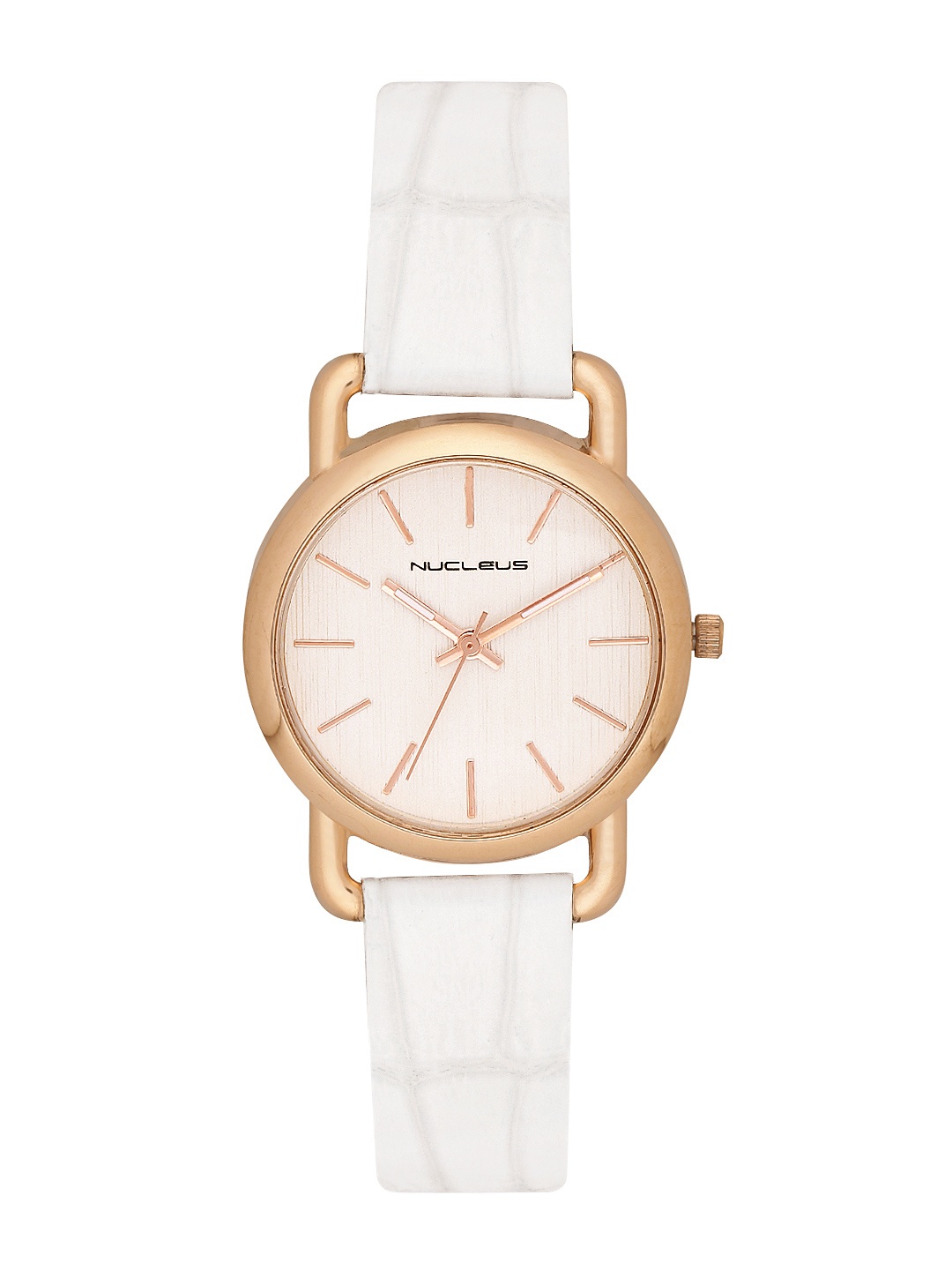 

Nucleus Women White Analogue Watch NCKTLRGWW