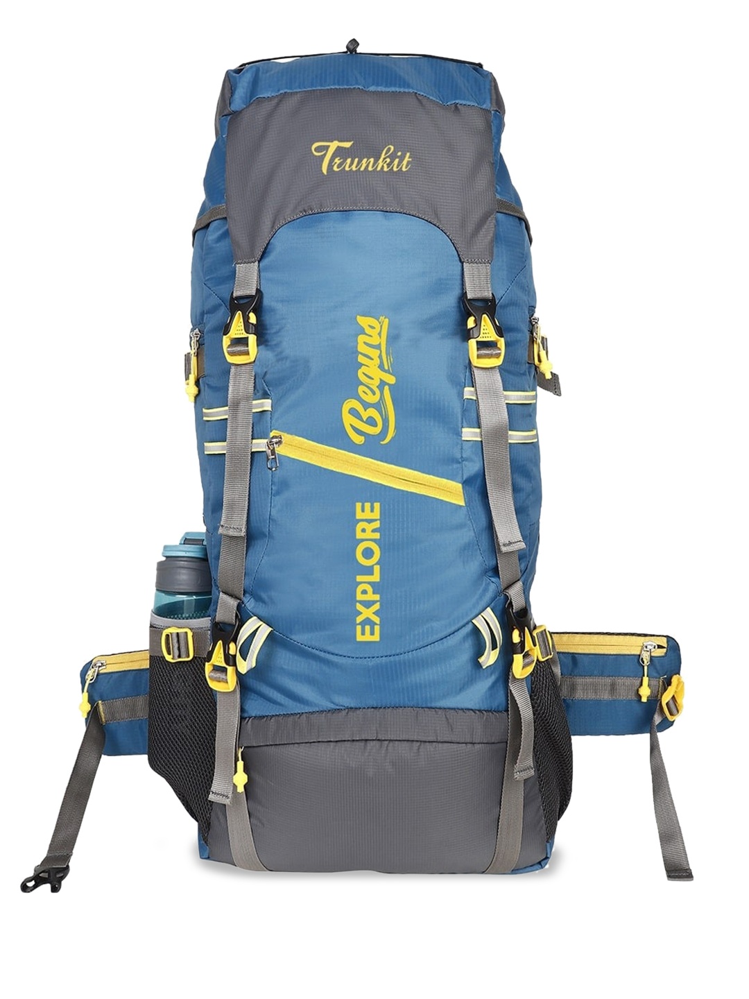 

TRUNKIT Solid Hiking Trekking Camping Rucksack, Turquoise blue