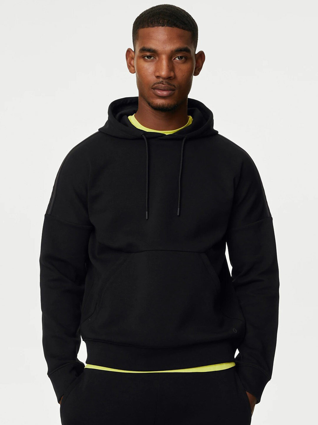 

Marks & Spencer Hooded Cotton Sweatshirt, Black