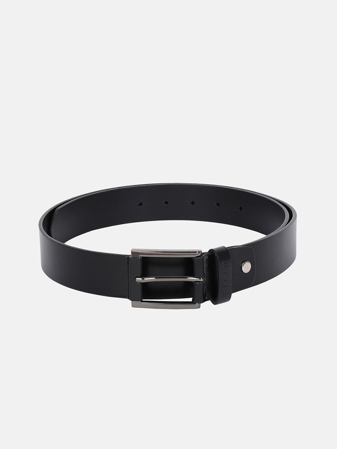 

BAGATT Parma Men Leather Reversible Belt, Black