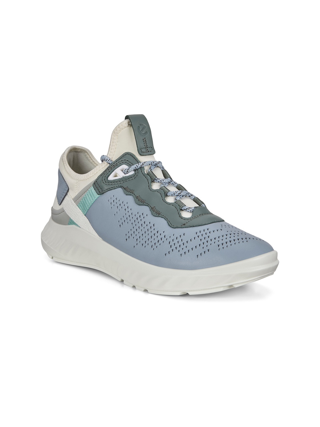 

ECCO Women Athleisure Laser Cut Leather Sneakers, Blue