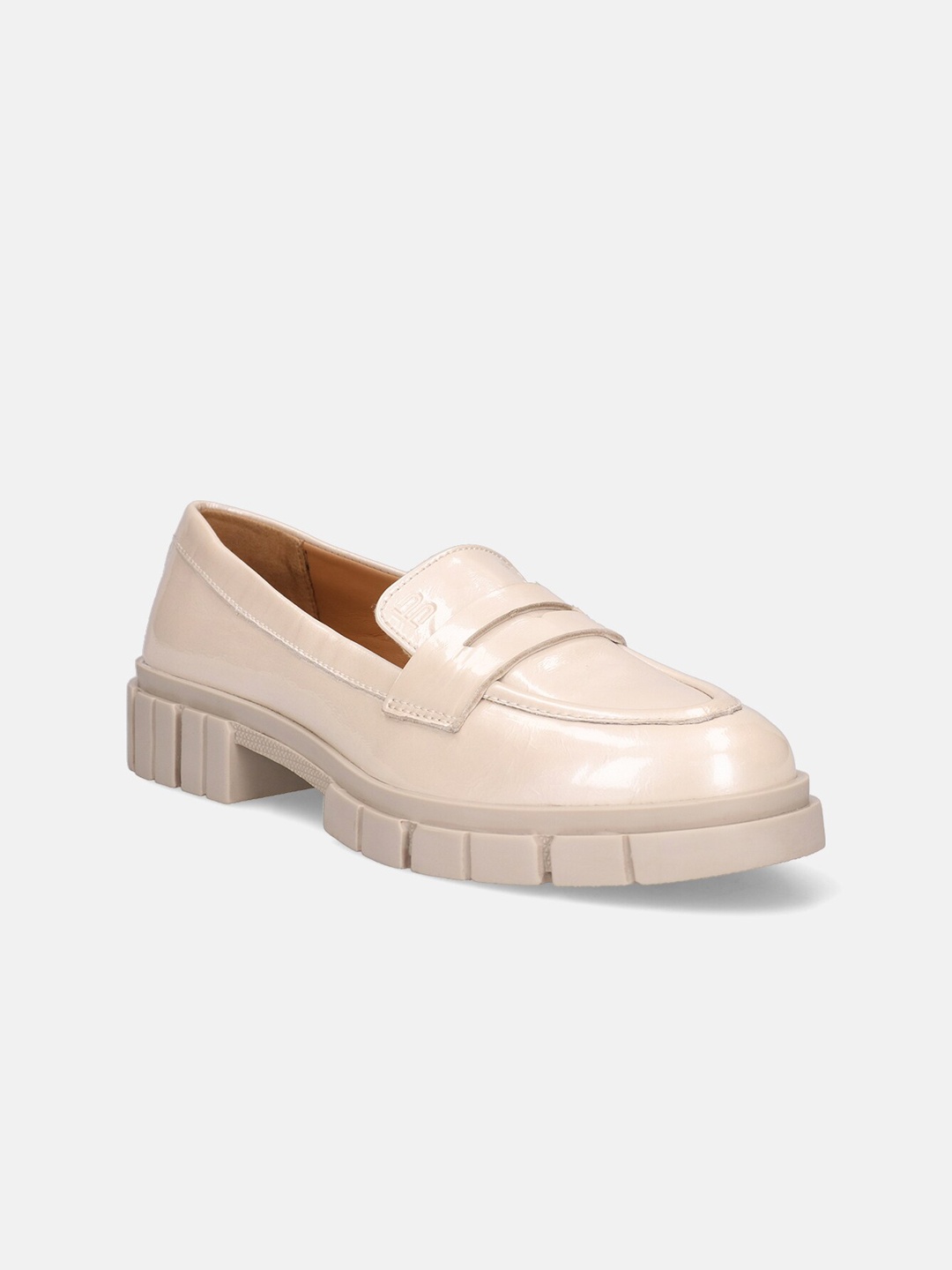 

BAGATT Fiona Women Leather Comfort Insole Loafers, Off white