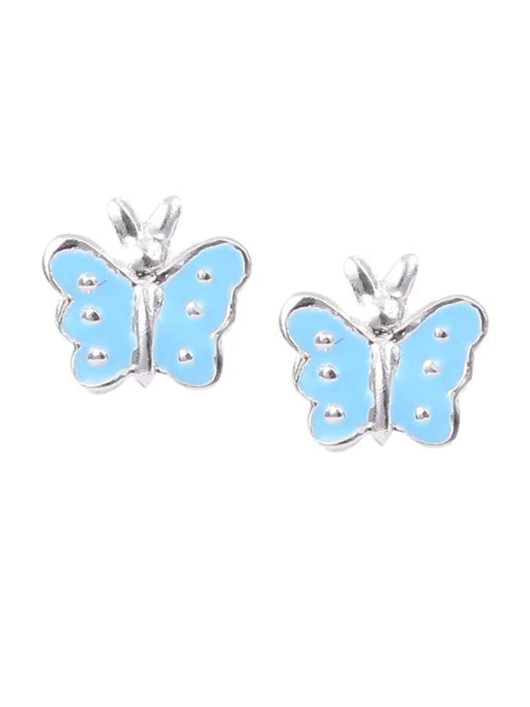 

Abhooshan Contemporary Stud Earrings, Blue