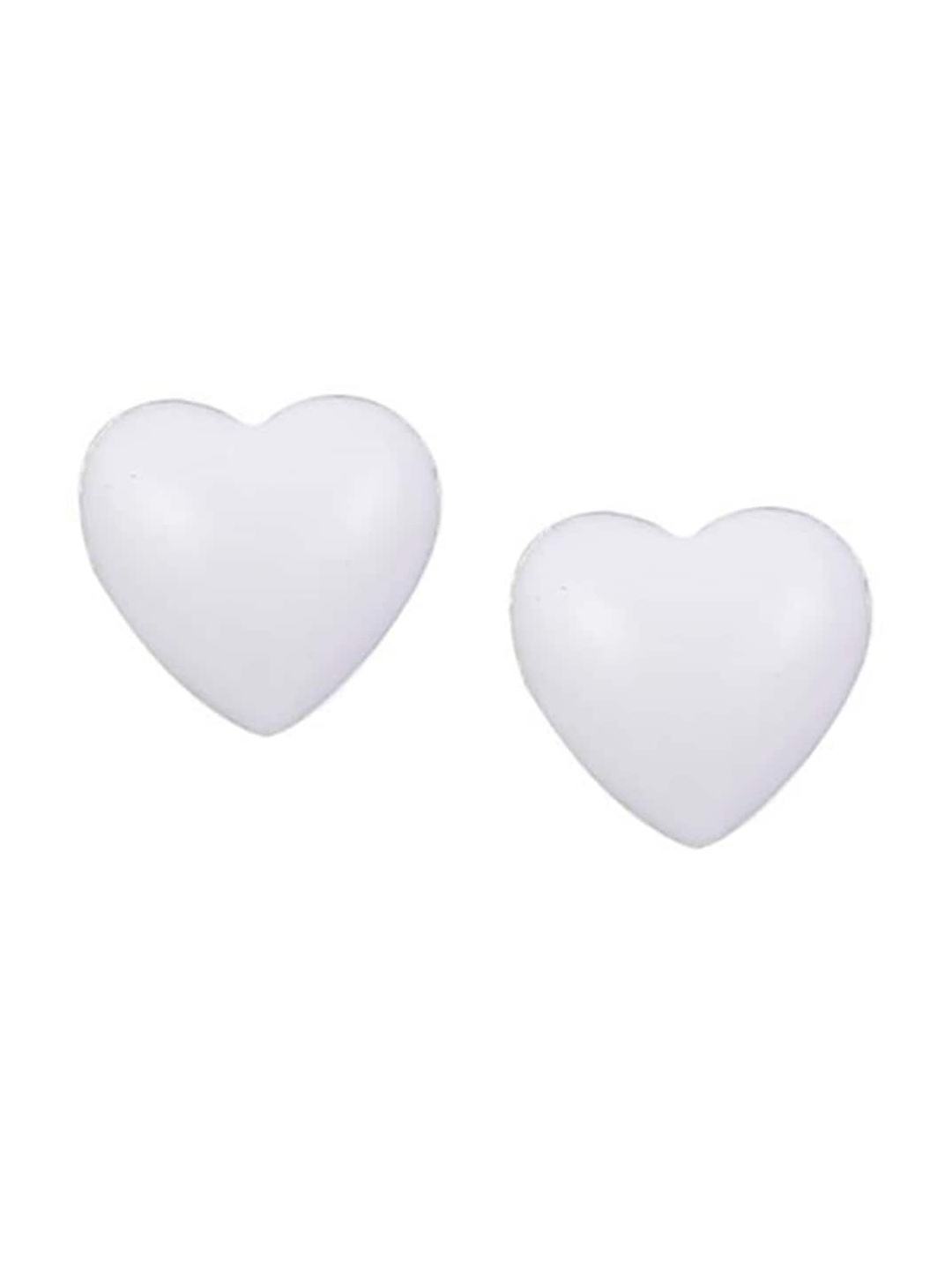 

Abhooshan Girls 92.5 Sterling Silver Contemporary Studs Earrings, White