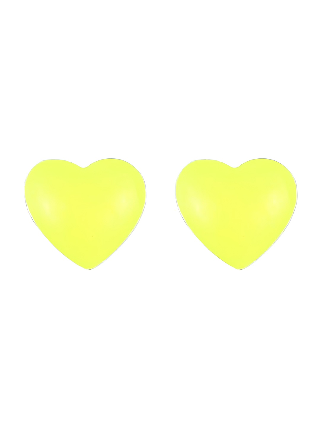 

Abhooshan Girls 92.5 Sterling Silver Contemporary Studs Earrings, Yellow