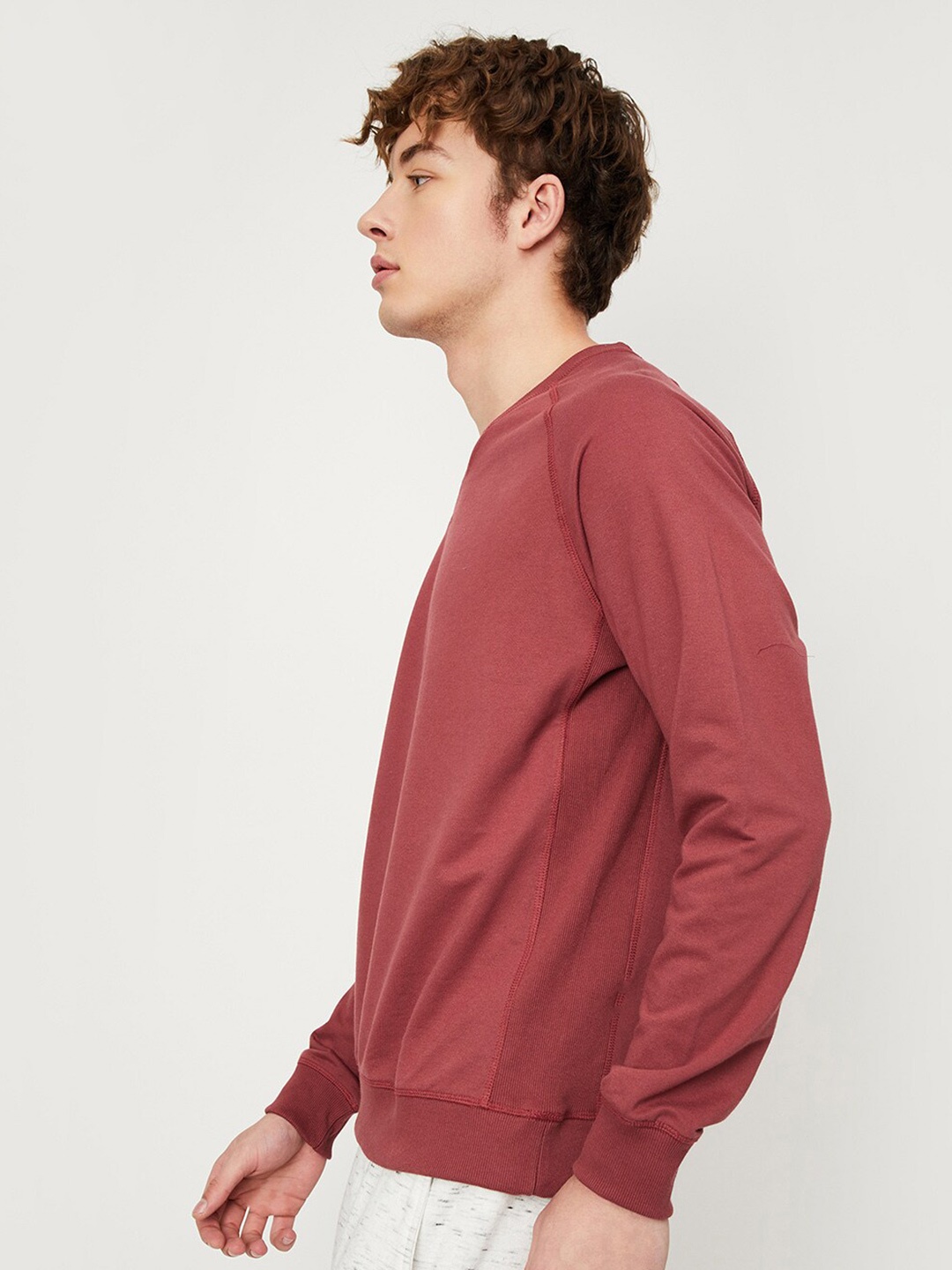 

max Round Neck Sweatshirt, Orange