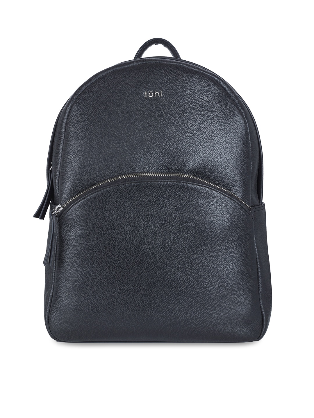 

tohl Women Black Textured Backpack