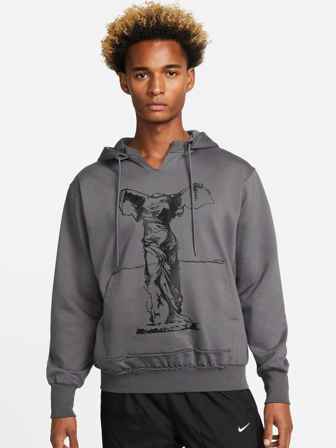 

Nike Pullover Basketball Hoodie, Grey