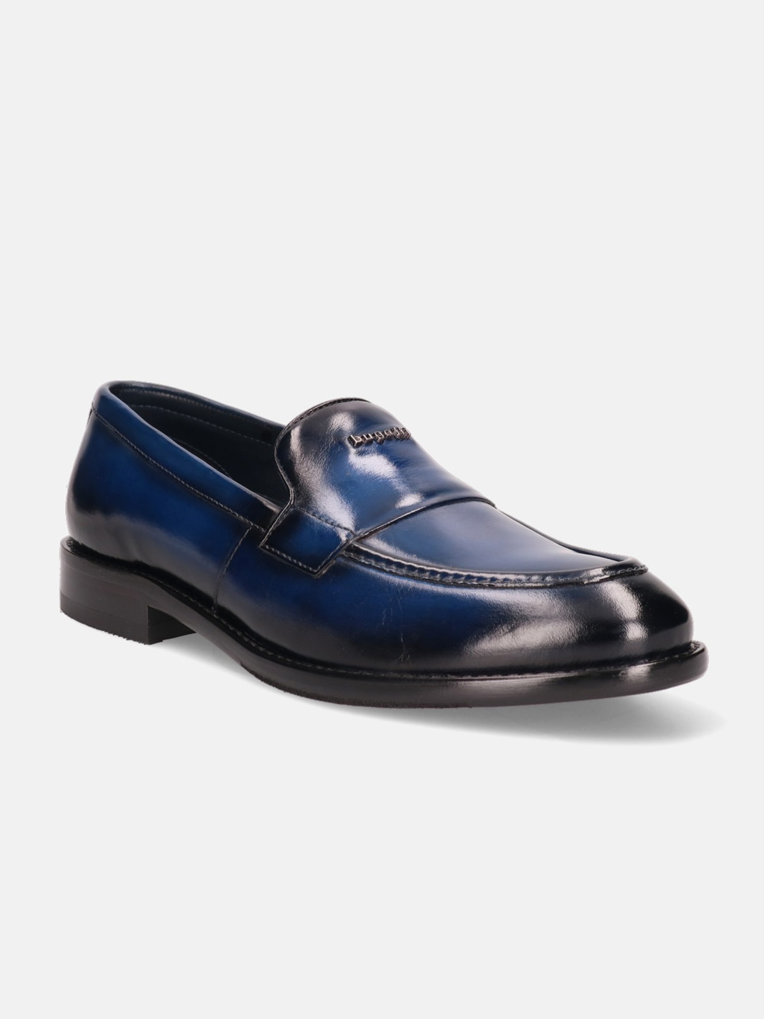 

Bugatti Men Liverta Leather Penny Loafers, Navy blue
