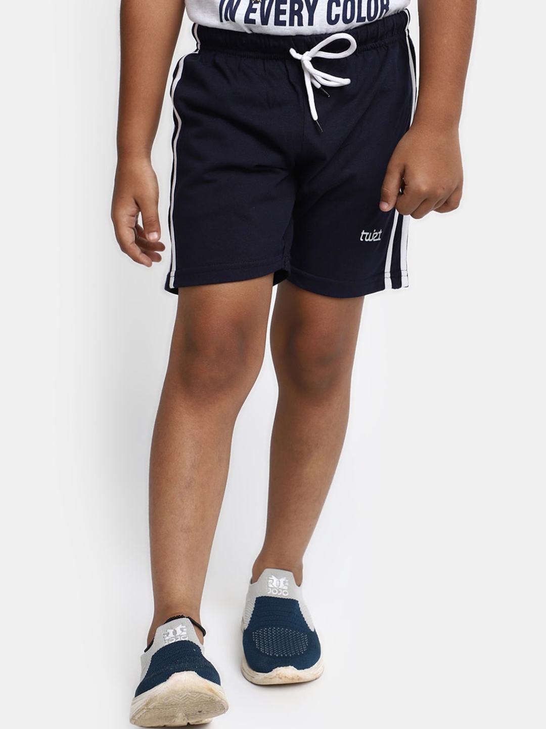 

V-Mart Boys Cotton Sports Shorts, Blue