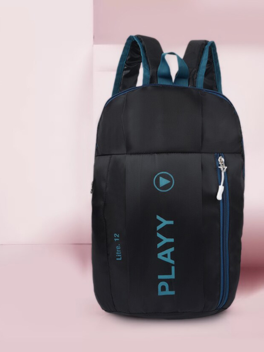 

PLAYYBAGS Unisex Brand Logo Backpack, Navy blue