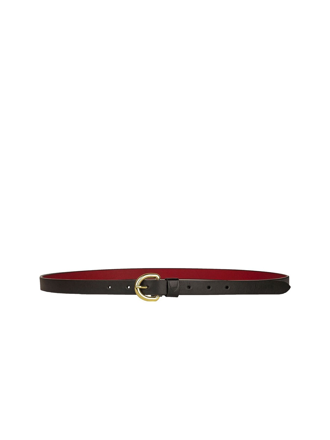 

Hidesign Women Leather Belt, Black