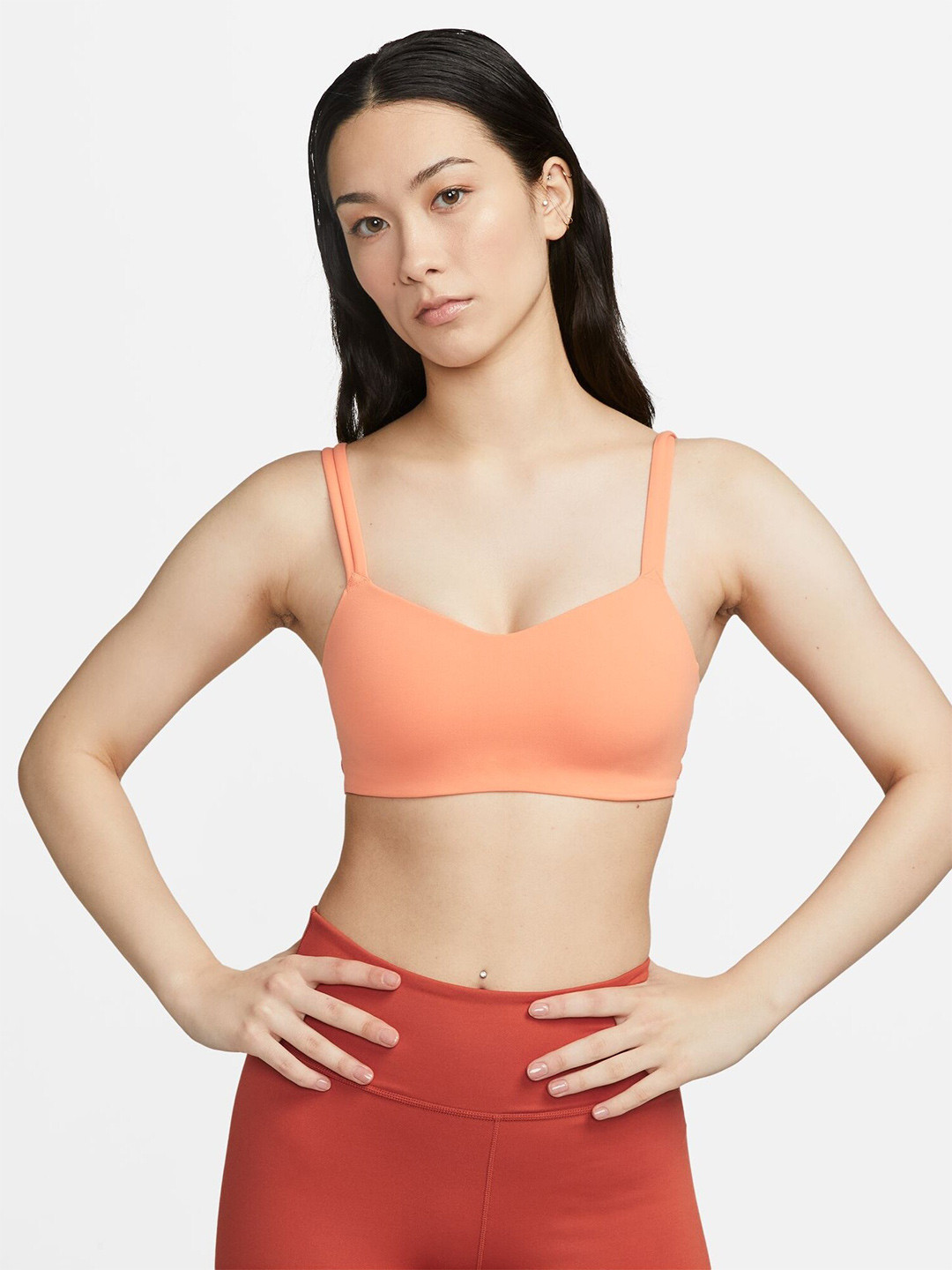 

Nike Padded Sports Bra, Orange